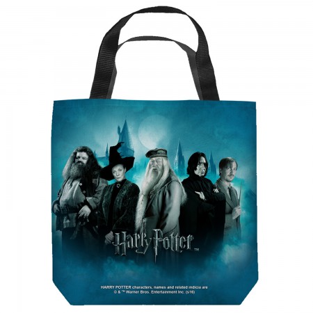 Harry Potter Hogwarts Teachers Tote Bag